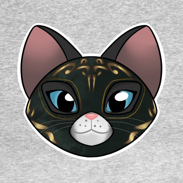 Kitty softpaws mask by dragonlord19